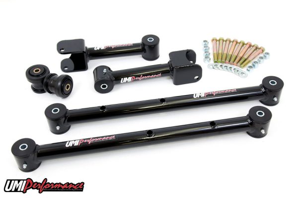 UMI Performance 1968-1972 GM A-Body Rear Control Arms Kit, Hardware Included - ABR801-B