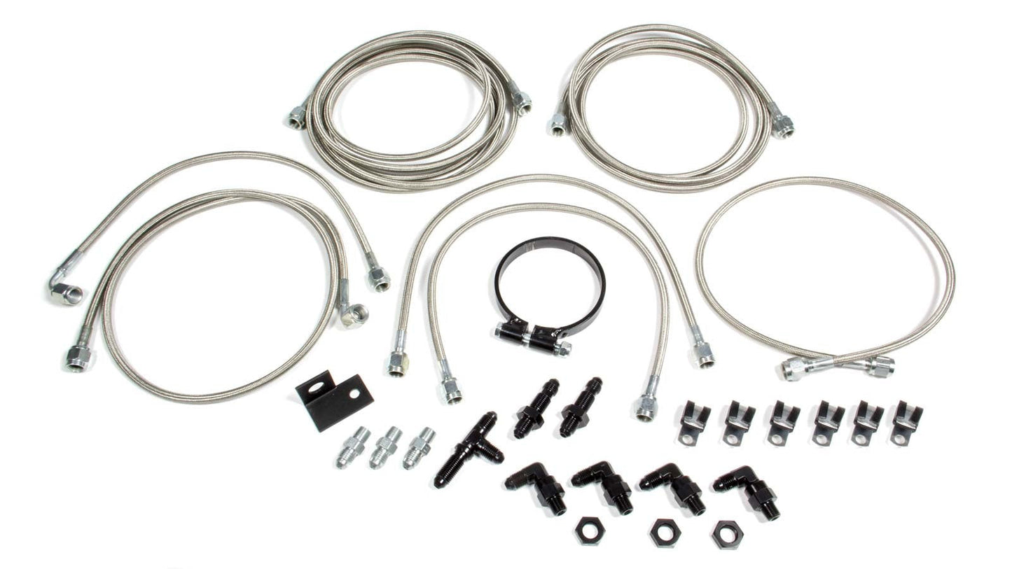 Dirt Car Brake Line Kit LM Aftermarket Calipers ALLSTAR PERFORMANCE