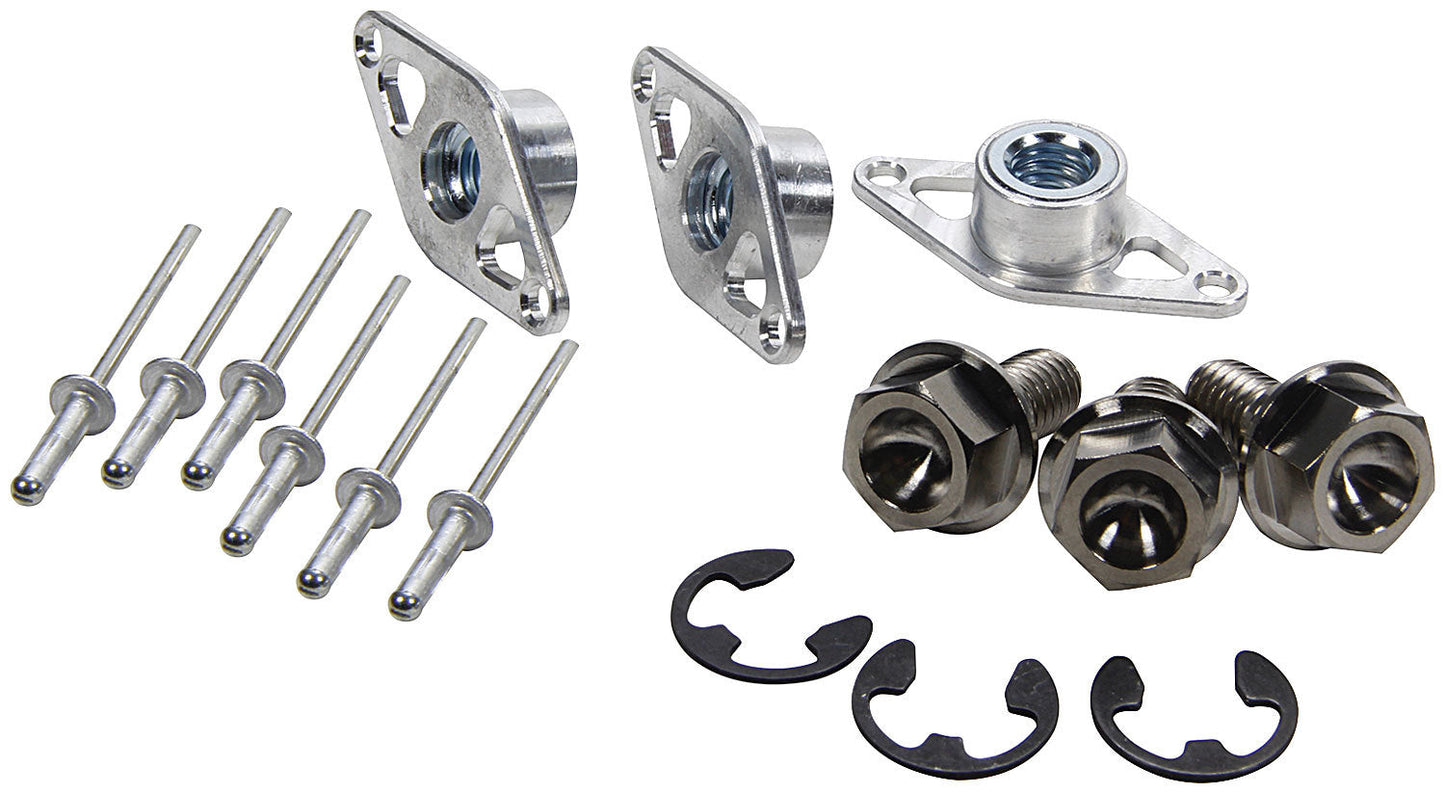 Sprint Wheel Cover Bolt Kit Titanium ALLSTAR PERFORMANCE