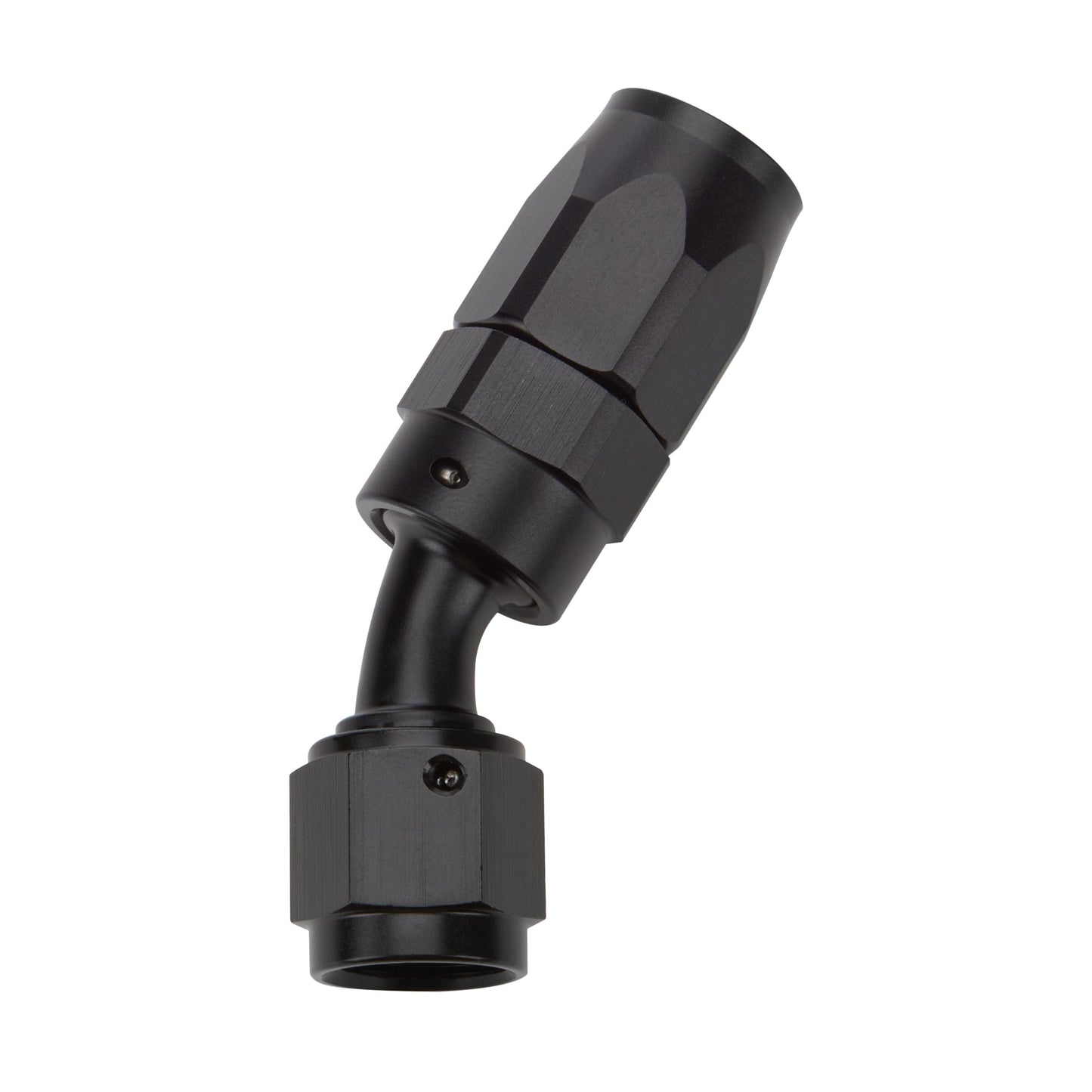 Reusable Hose End Black 30 Deg Elbow -10 ALLSTAR PERFORMANCE
