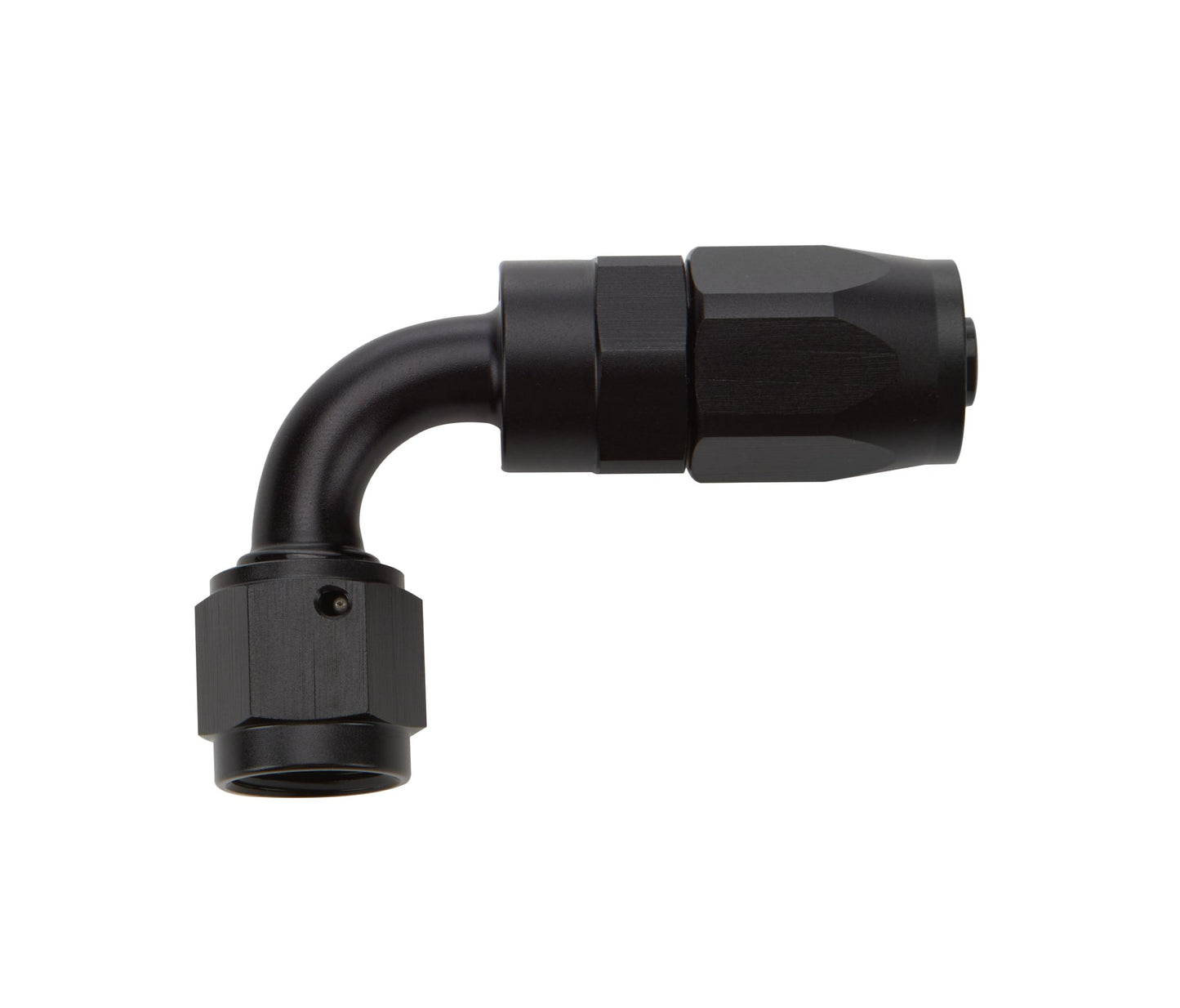 Reusable Hose End Black 90 Deg Elbow -6 ALLSTAR PERFORMANCE