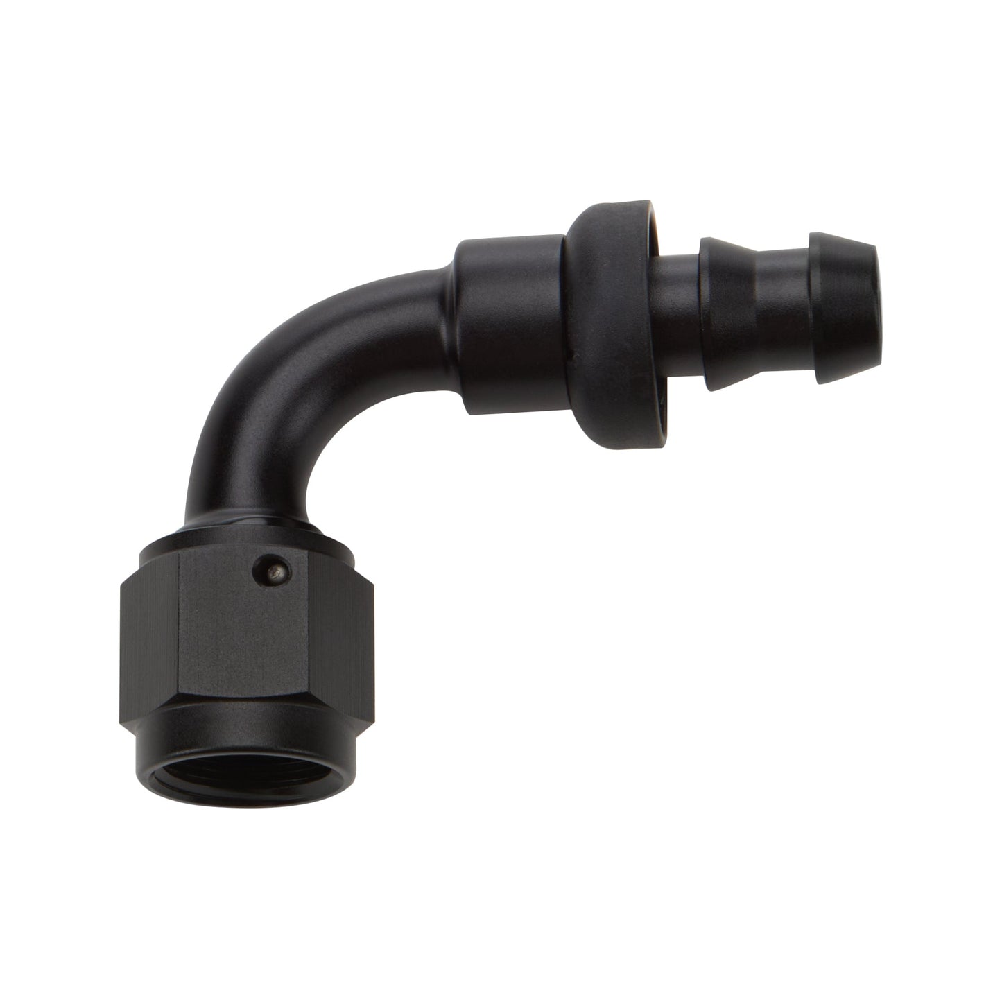 Pushlock Hose End Black 90 Deg Elbow -12 ALLSTAR PERFORMANCE