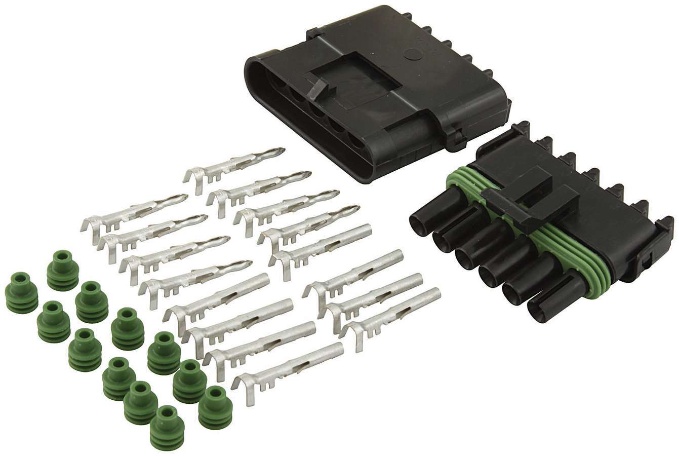 6-Wire Weather Pack Connector Kit ALLSTAR PERFORMANCE