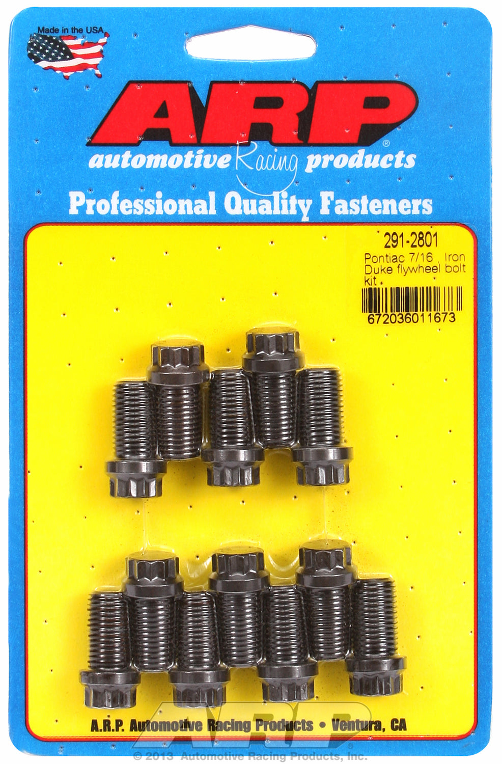 ARP Pontiac 7/16 Iron Duke Flywheel Bolt Kit