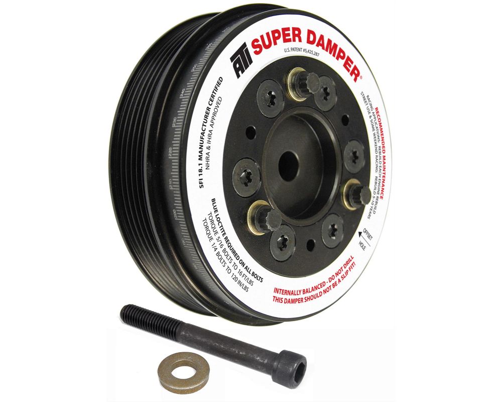 ATI 5.74" 6 Grv 2 Percent OD Aluminum Damper Mini Cooper S 1.6L ATI