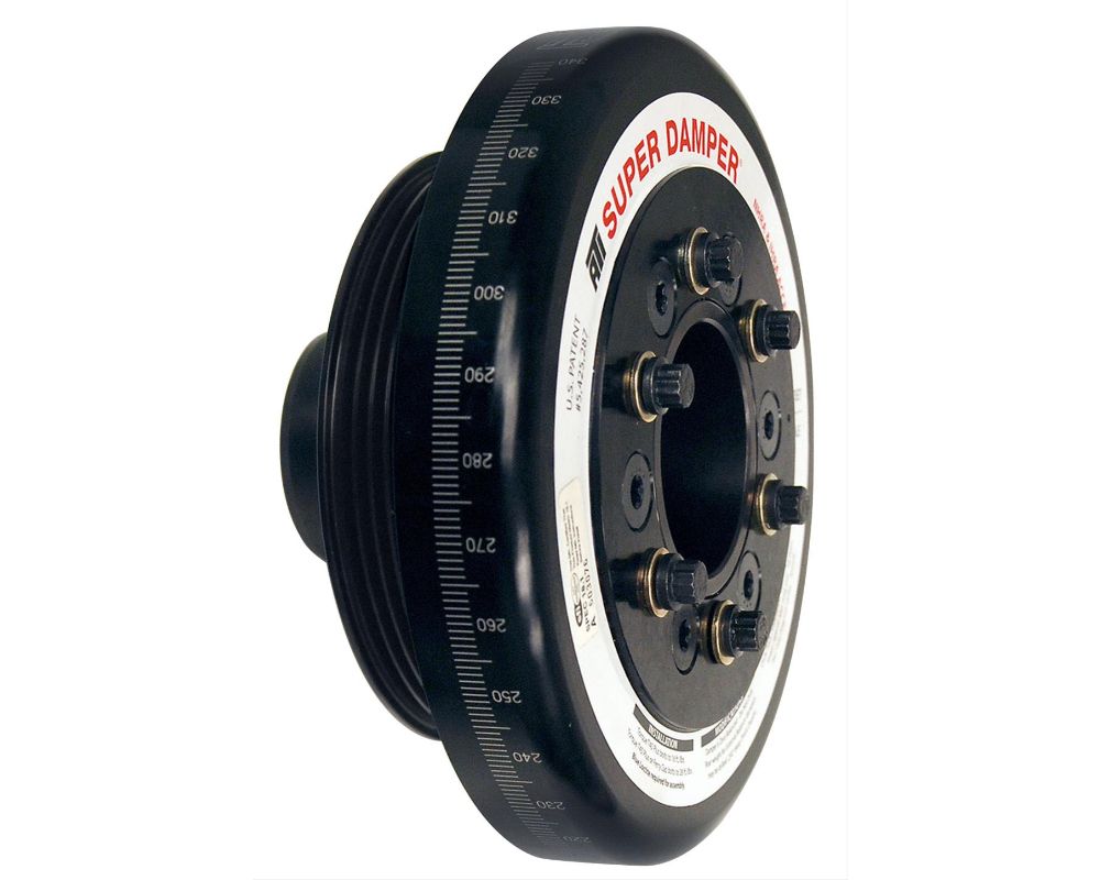 ATI 7.074" 2 Ring 4 Grv Steel Hub Aluminum LW Damper Honda B-Series Race Damper ATI918470
