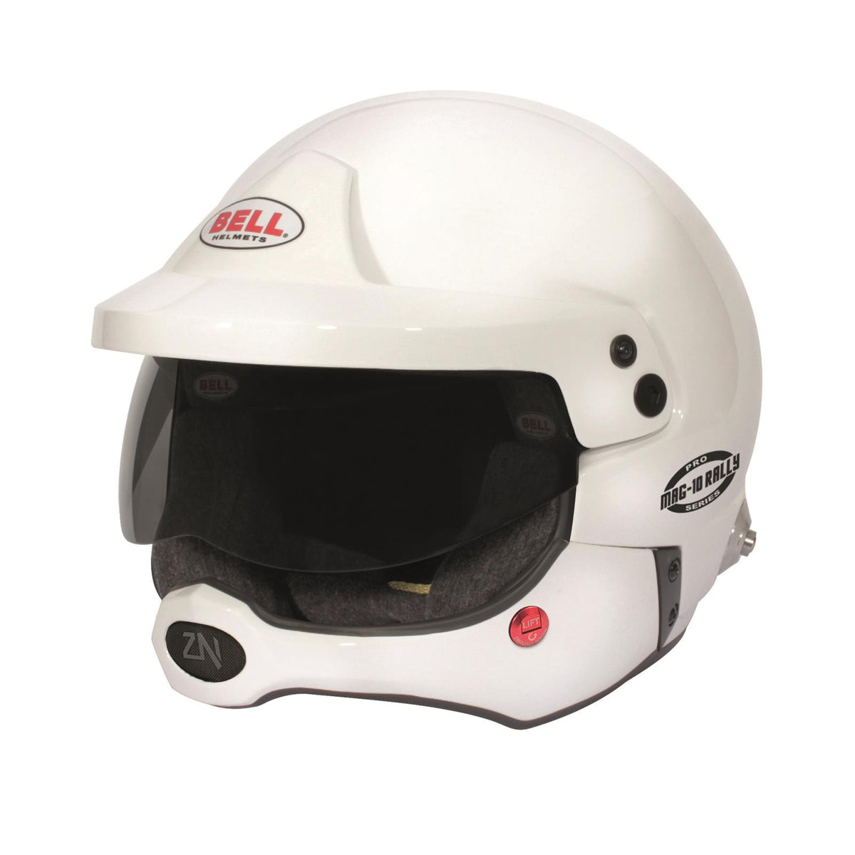 Bell MAG-10 Pro Rally Rally Helmet White Size 59 - 1346216