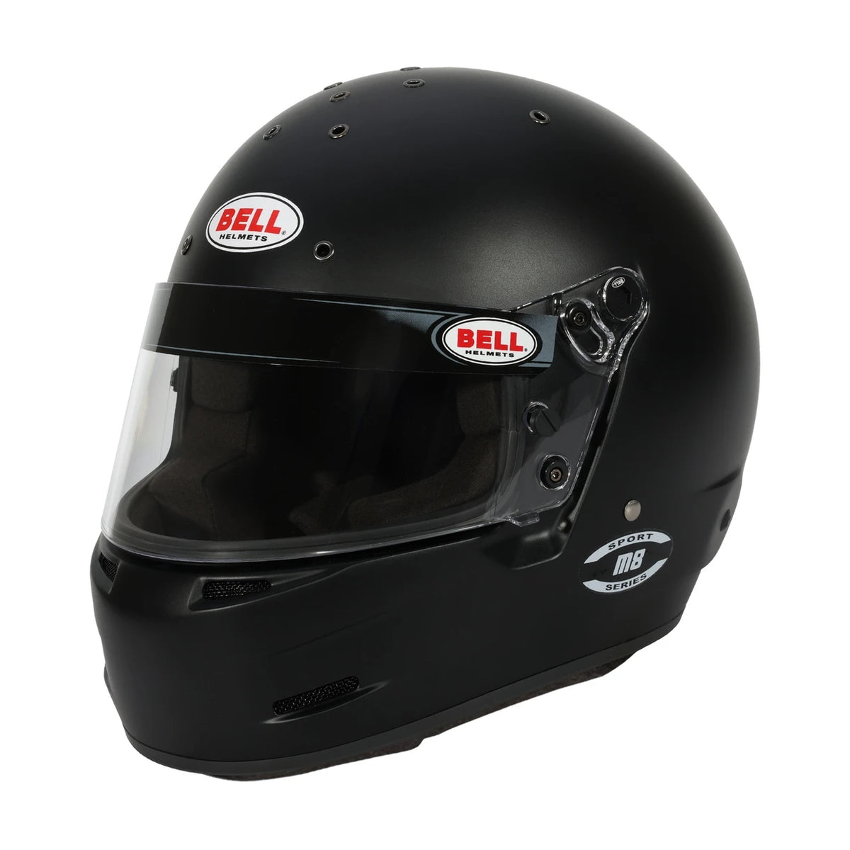Bell M8 Sport Racing Helmet Matte Black Medium - 1419A64