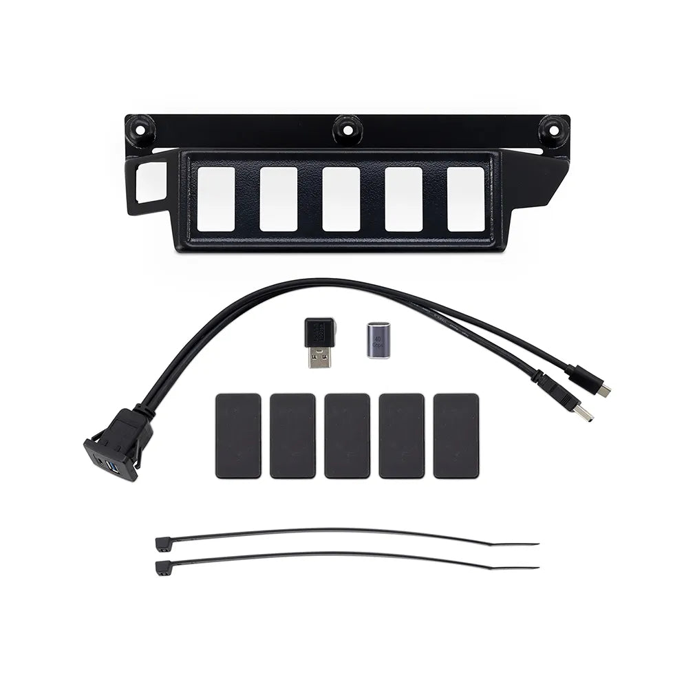 Borne Off-Road 2021+ Ford Bronco Direct-Fit Switch Panel - BNLT-BR-21-SWT