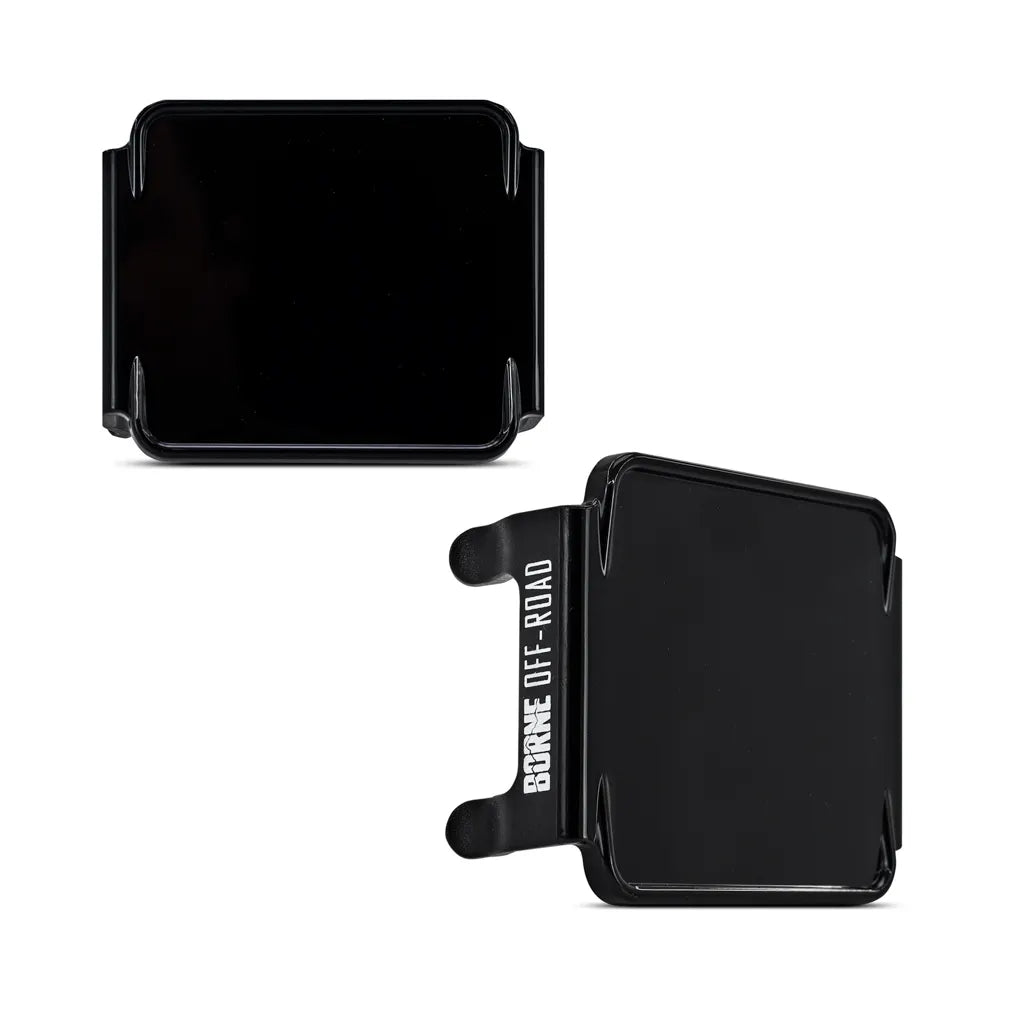 Borne Off-Road Light Pod Covers - Black - BNLT-COV-PODBK