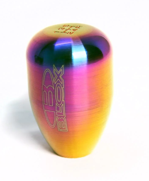 BLOX Racing 6-Speed Billet Shift Knob - Neo Finish 10x1.5mm BXAC-00214 BXAC-00214