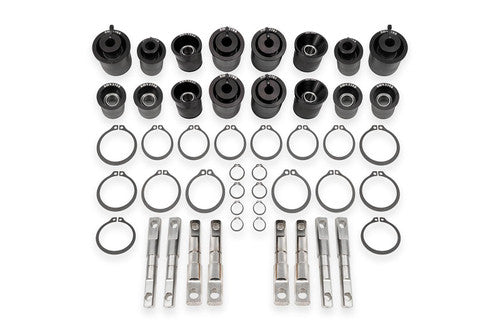 BMR 06-13 Chevrolet Corvette (C6) Z06/ZR1 Front & Rear Control Arm Bearing Kit - Black Anodized