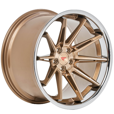 Vossen HF-5 / 20X9 / 5X108 / ET38 / 63.4 / Flat - Satin Bronze Silver