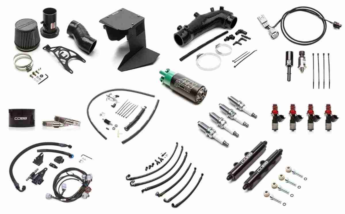 COBB 15-18 Subaru STI Stage 1 to NexGen Stage 2 + Flex Fuel Power Package Upgrade - Black SUB004NG2S1FF-S1-UP-BK COBB