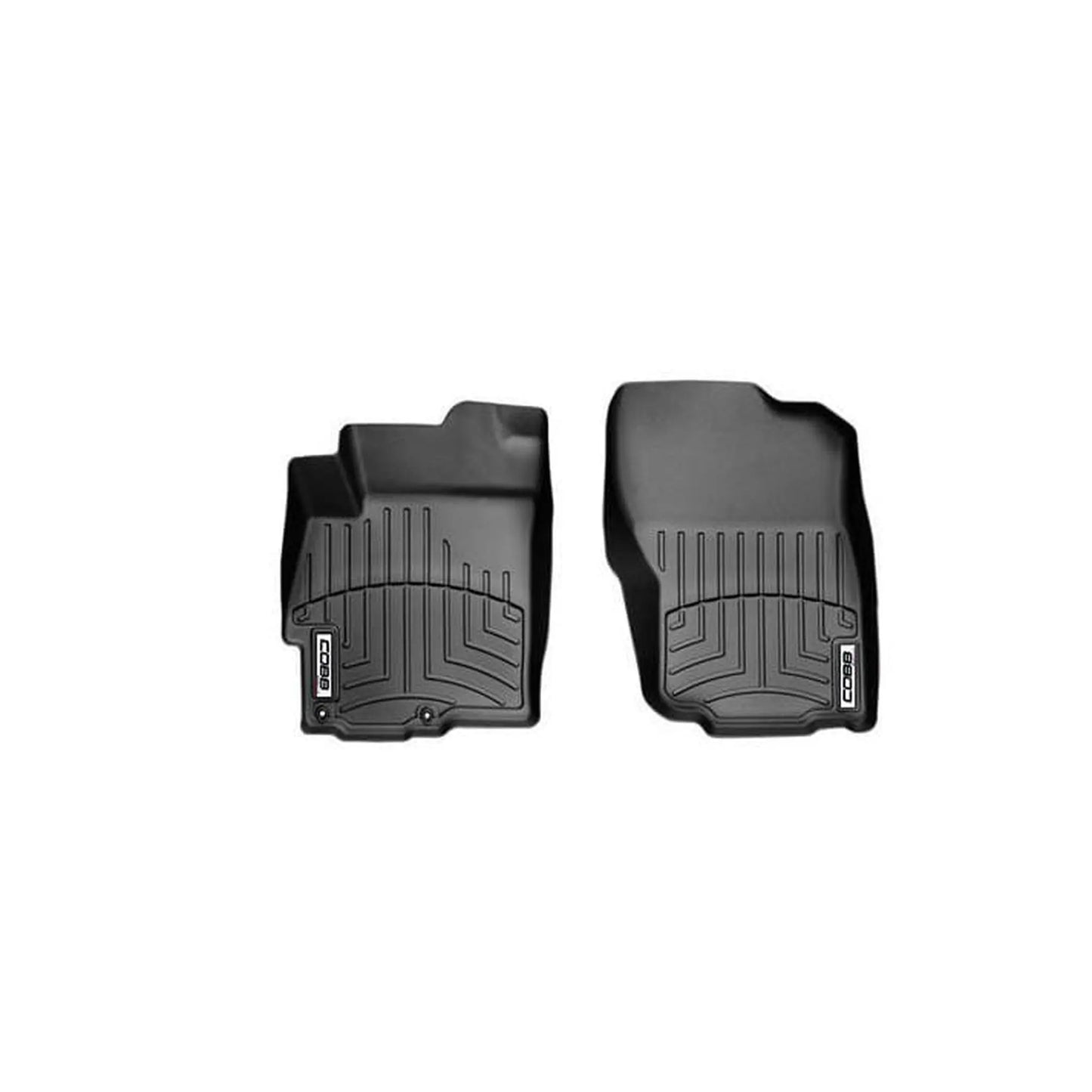 COBB 09-15 Mitsubishi Ralliart / 08-15 Evo X Front FloorLiner by WeatherTech - Black WT442231 COBB