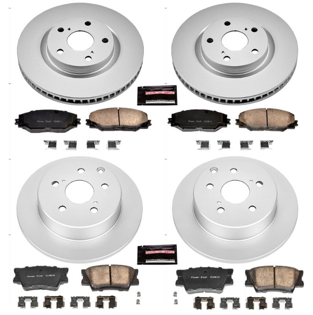 Power Stop 06-18 Toyota RAV4 Front & Rear Z23 Evolution Sport Brake Kit