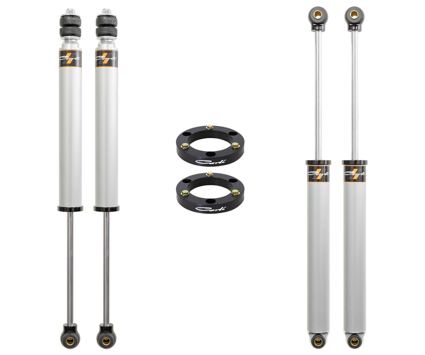 Carli 03-13 Ram 2500/3500 Diesel Commuter 2.0 Shock Package 3in Lift AS-D3SPKG-CS20IFP-D