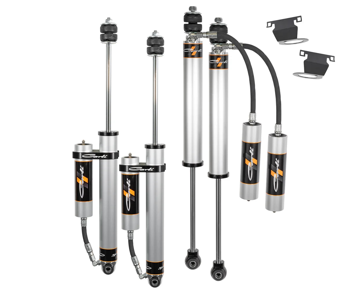 Carli 14-23 Ram 2500 4X4 Diesel Carli Spec 2in RR Shock Pkg 3.25in Lift Res Mounts & Brake Line Tabs CS-D3SPKG-CS20RR-B