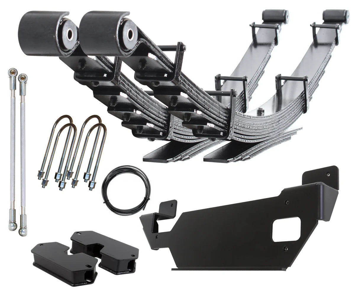 Carli Rear Progressive Leaf Spring Kit - 19-22 Ram 3500 - W/Air-Leveling - 1in Lift CS-DFSP-19-D-ALAS