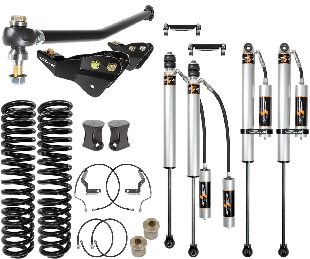 Carli Backcountry 2.0 System - Base - 4.5/5.5in Lift - 2017-22 Ford F250/F350 CS-F45-BC-CS-17