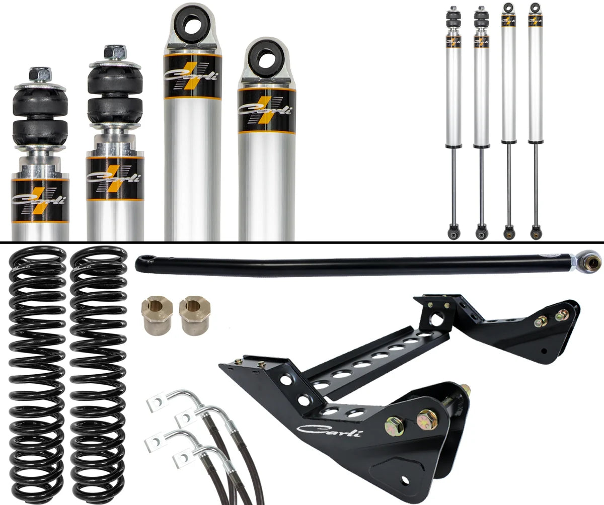 Carli Commuter 2.0 System - Base - 4.5/5.5in Lift - 2005-07 Ford F250/F350 - Diesel CS-F45-COM-CS-05