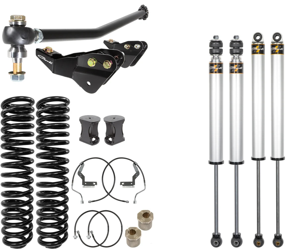 Carli Commuter 2.0 System - Base - 4.5/5.5in Lift - 2017-22 Ford F250/F350 - Diesel CS-F45-COM-CS-17