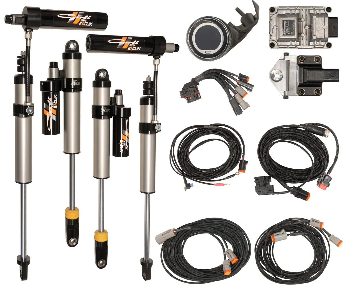 Carli E-Venture 2.5 Shock Set - 2020-Up Ford F250/350 - W/1.5/3.5in Lift - Gas CS-FEV25SPKG-LVL-20-GAS