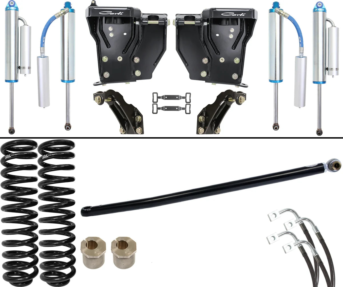 Carli Dominator Leveling System - Base - 2.5in Lift - 2008-10 Ford F250/F350 - Diesel CS-FLVL-D30-08