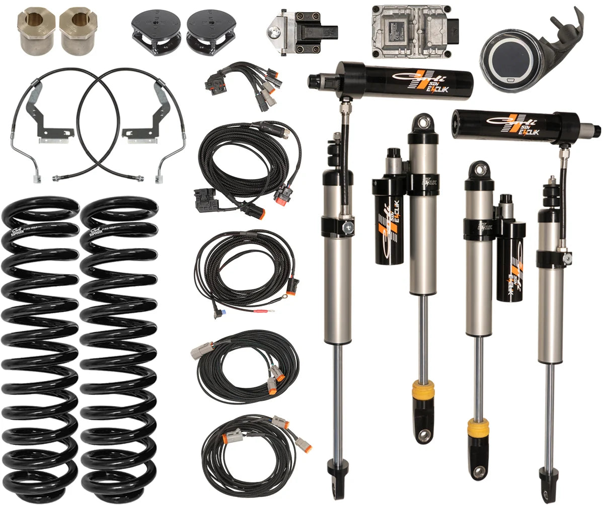 Carli E-Venture 2.5 System - Base - 1.5/3.5in Lift - 2020-22 Ford F250/F350 - Gas CS-FLVL-EV25-20-GAS