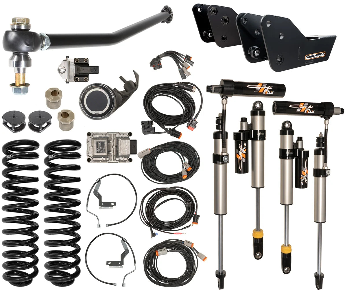 Carli E-Venture System - Base - 3.5in Lift - 2023+ Ford F250/F350 - Diesel CS-FLVL-EV25-23