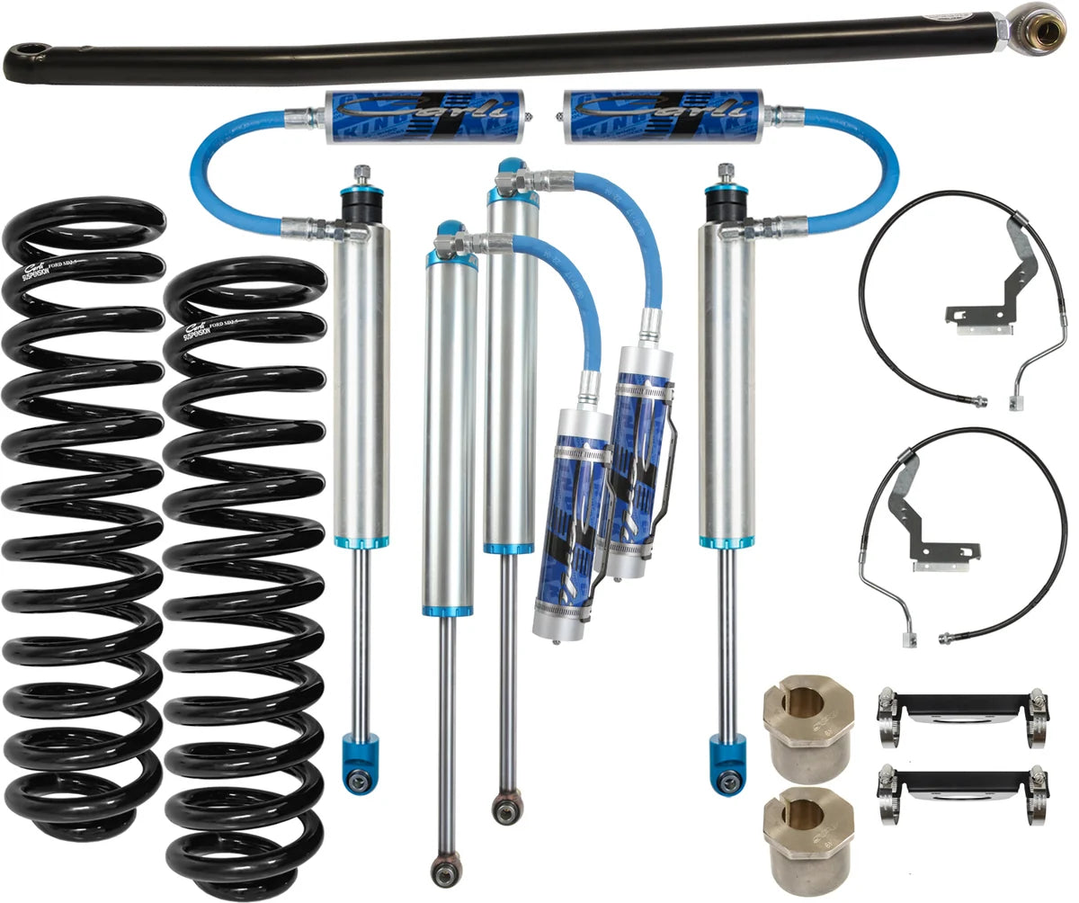 Carli Pintop 2.5 Leveling System - Base - 2.5/3.5in Lift - 11-16 Ford F250/350 - Gas CS-FLVL-PT25-11-GAS