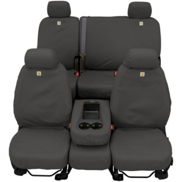 Covercraft 07-14 GMC Yukon Carhartt SeatSaver Custom Third Row Seat Covers - Gravel