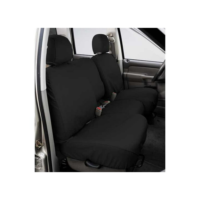 Covercraft 22-24 Dodge RAM Mega Polycotton SeatSaver Custom Second Row Seat Covers - Charcoal
