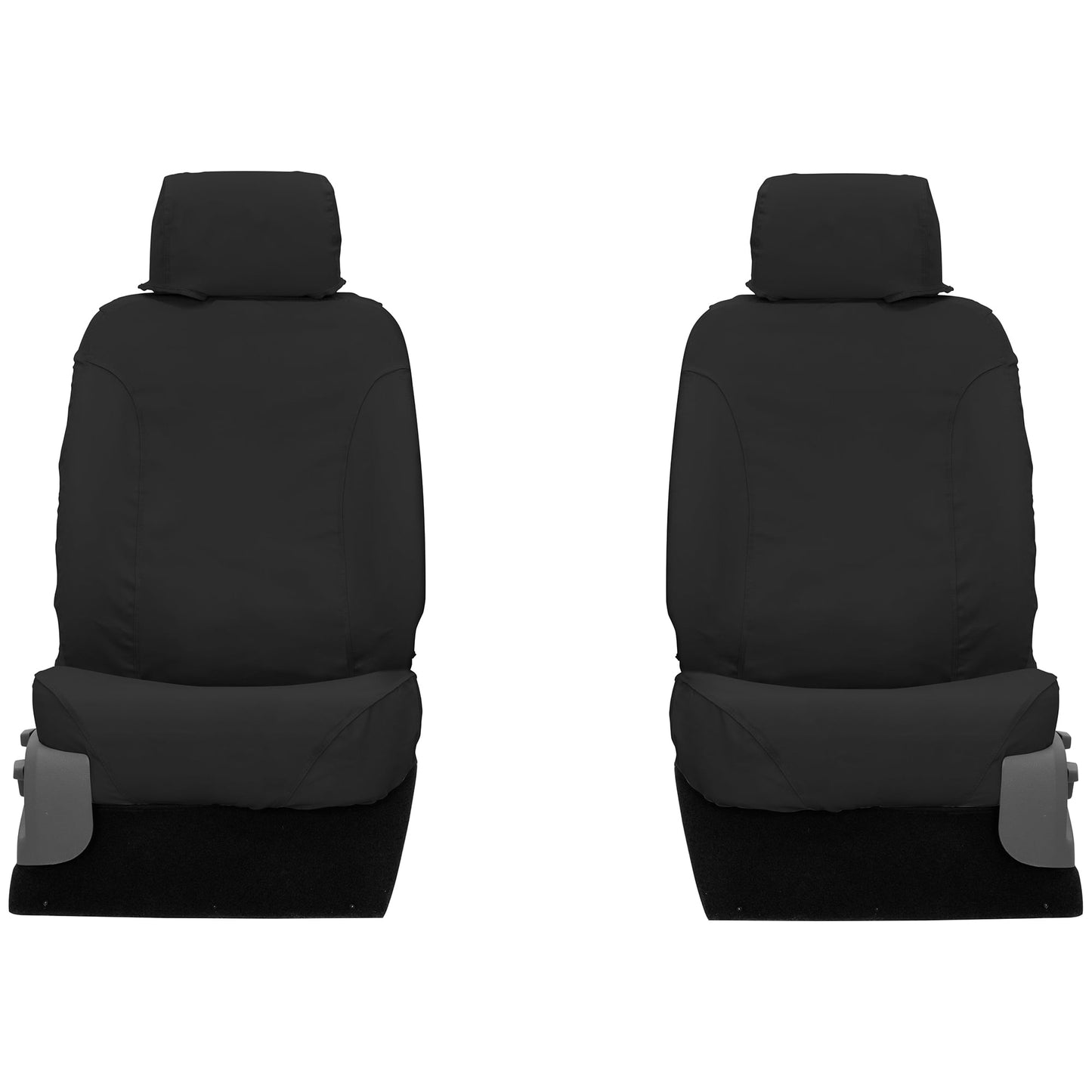 Covercraft 03-06 Chevrolet/GMC P/U Polycotton SeatSaver Custom Front Row Seat Covers - Taupe