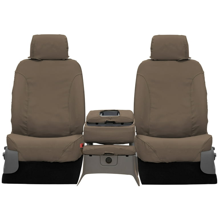 Covercraft 19-24 Dodge Ram 1500 Polycotton SeatSaver Custom Second Row Seat Covers - Grey