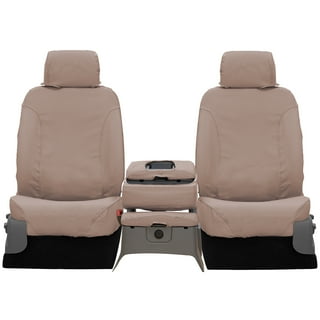 Covercraft 09-12 Ford Escape Polycotton SeatSaver Custom Front Row Seat Covers - Wet Sand