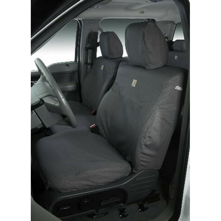 Covercraft 17-18 Dodge RAM P/U Carhartt SeatSaver Custom Front Row Seat Covers - Gravel