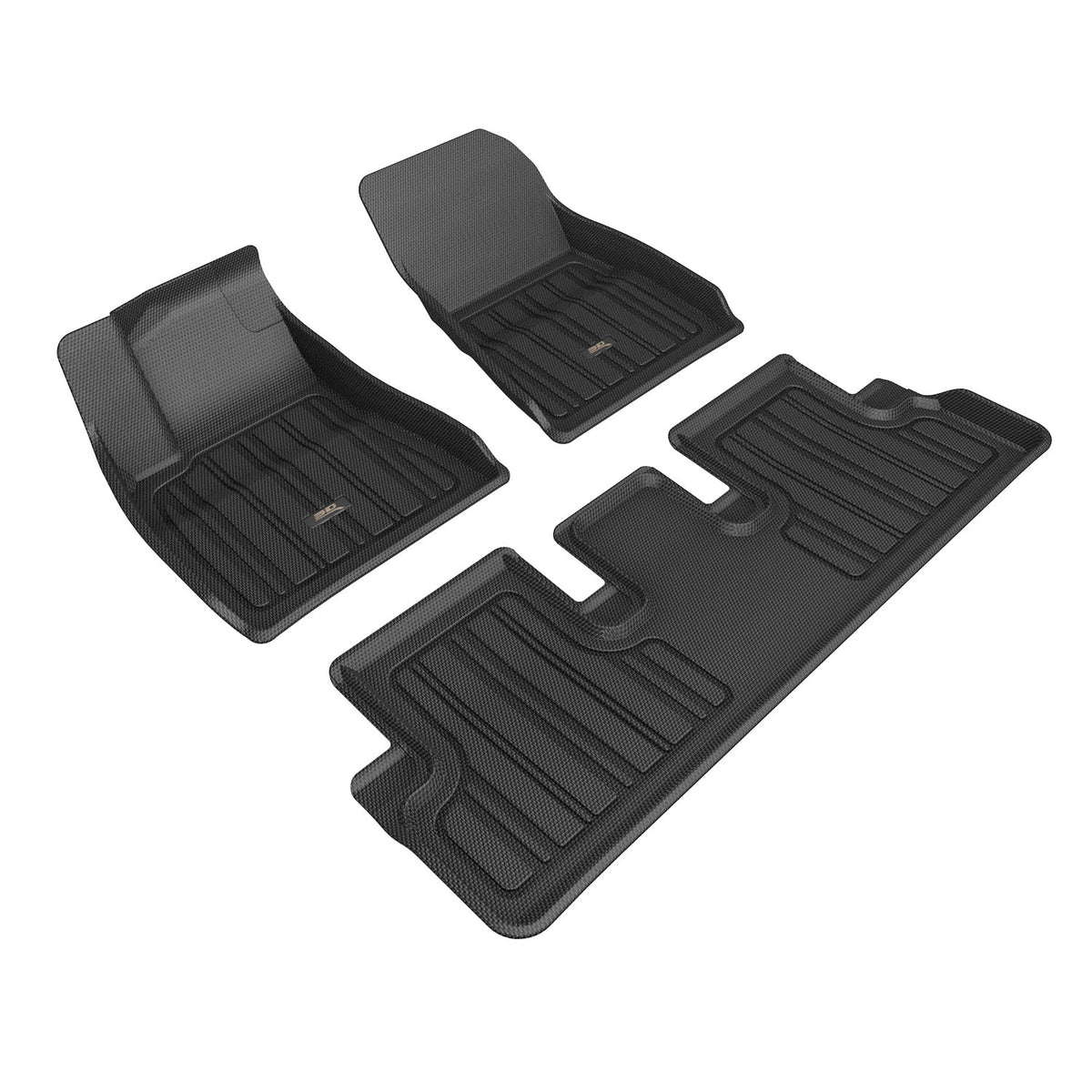 3D MAXpider ELITECT 1st & 2nd Row Floor Mats for 2024-2026 Model 3 - E1TL06901809