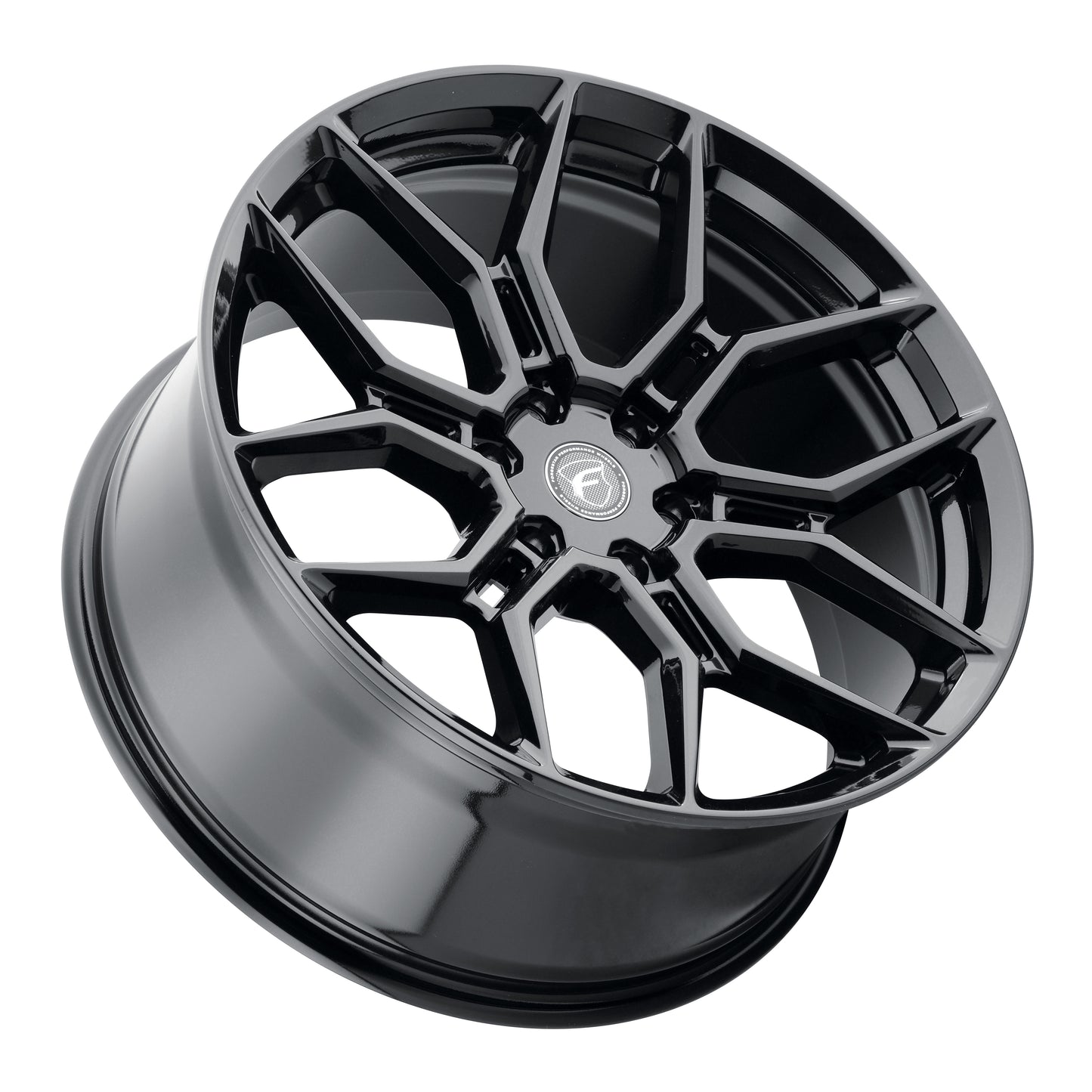 Forgestar X12 22x10 / 6x135 BP / ET30 / 6.68in BS Gloss Black Wheel