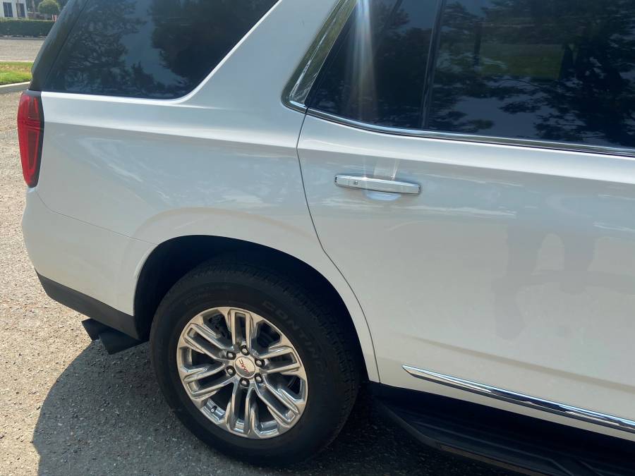 Gibson 21-22 TAHOE / YUKON 5.3L ,BLACK ELITE DUAL SPORT EXHAUST,3in STAINLESS - 65694B Gibson