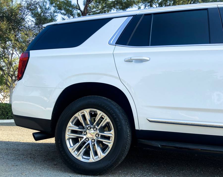 Gibson 21-23 SUBURBAN, YUKON XL 1500 5.3L, BLACK ELITE SINGLE EXHAUST, 3in STAINLESS - 615639B Gibson