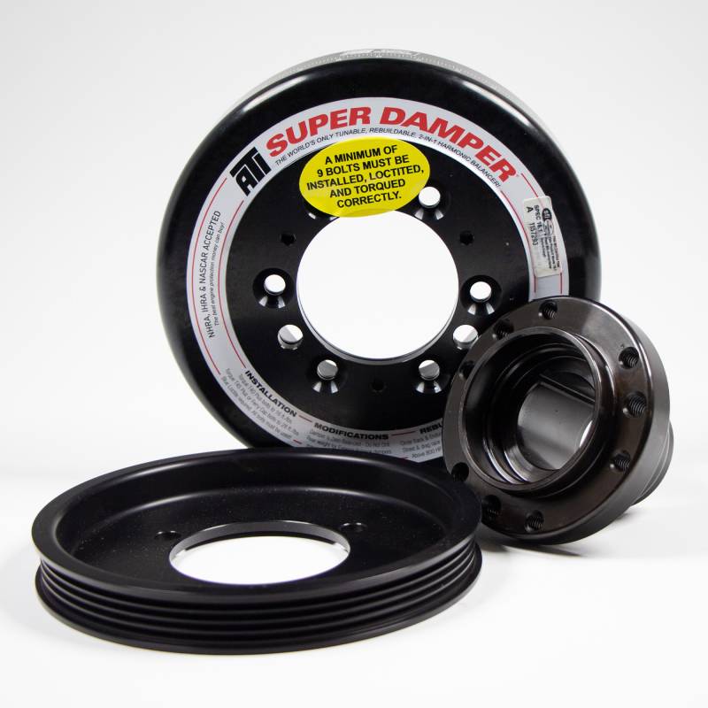 ATI Damper - 7.074in - Alum - Chevy LT Based Copo 376 - 3 Ring ATI918376