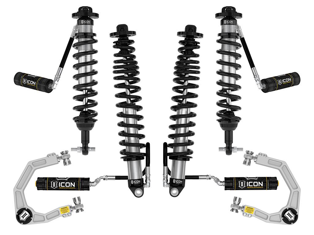 ICON 21-UP BRONCO SASQUATCH 2-3" LIFT STAGE 4 SUSPENSION SYSTEM BILLET