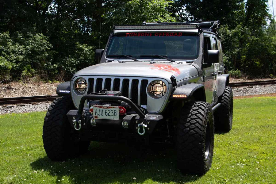 Fishbone Offroad Rear Steel Elite Fenders for 2018 & Up Jeep Wrangler JL FB23194R