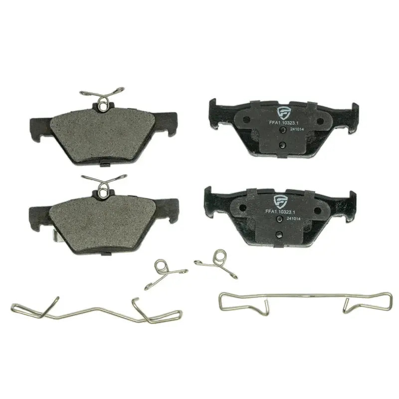 FactionFab V2 Rear Brake Pads - 2015-2021 WRX CVT / 2022+ Subaru WRX CVT
