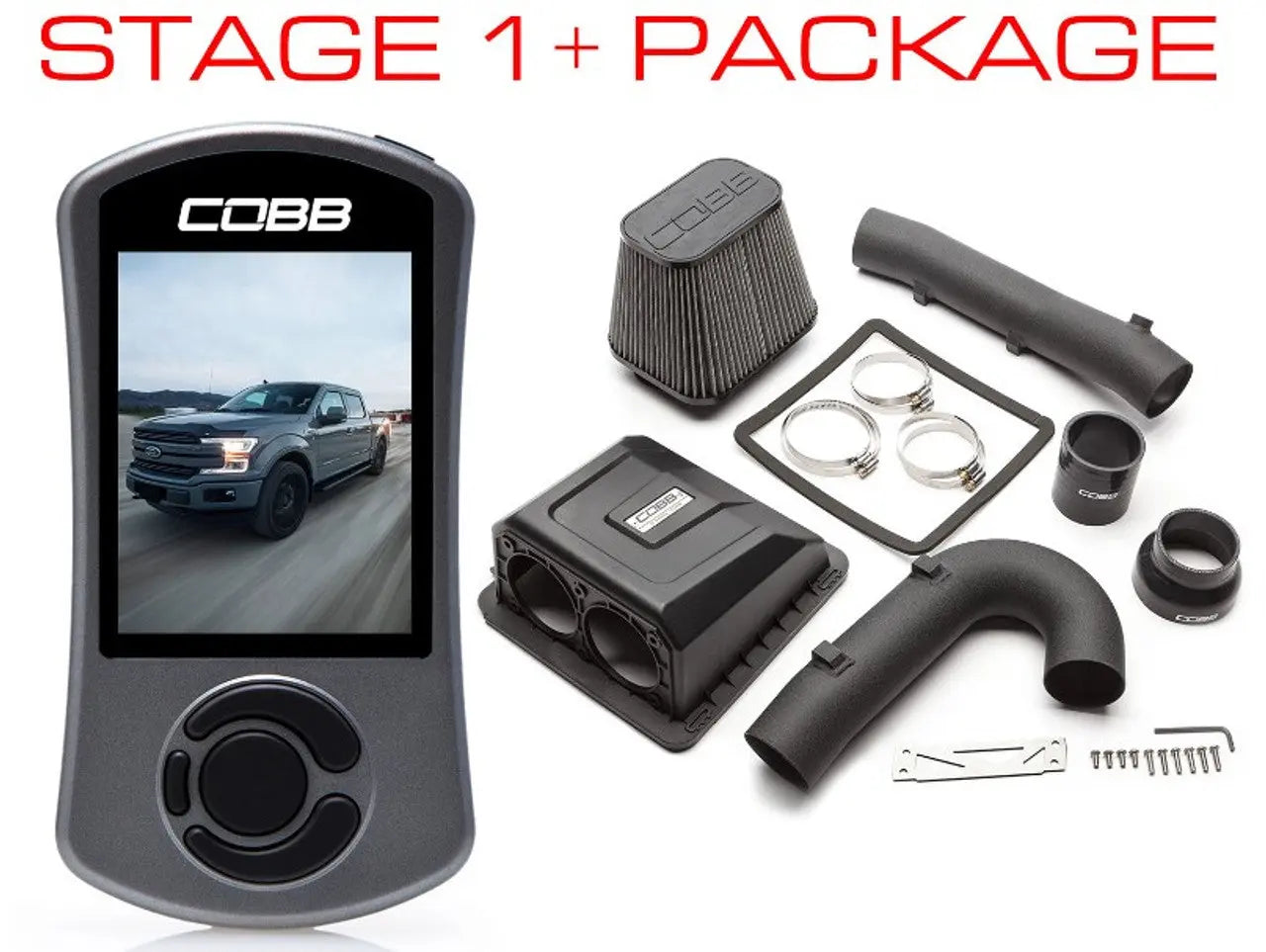 COBB 17-19 Ford F-150 EcoBoost 3.5L Stage 1+ Power Package w/TCM FOR006001P-TCM COBB