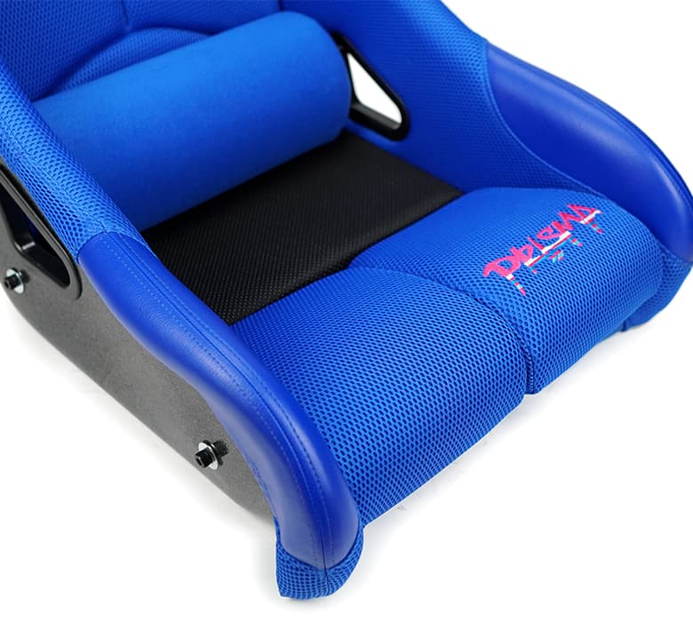 NRG Innovations - PRISMA FIA Competition Seat - Medium - Blue – FRP-RS500M-BL-PRISMA