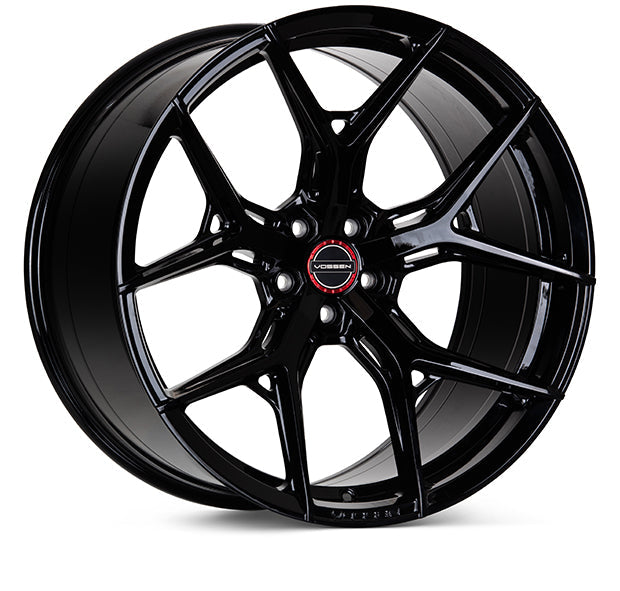 Vossen HF-5 20x12 / 5x120.65 / ET48 / Super Deep / 70.3 CB - Gloss Black Wheel- HF5-0C01