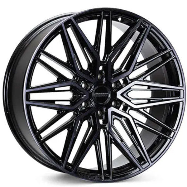Vossen HF6-5 26x10 / 6x135 / ET35 / Deep / 87.1 CB - Tinted Gloss Black Wheel