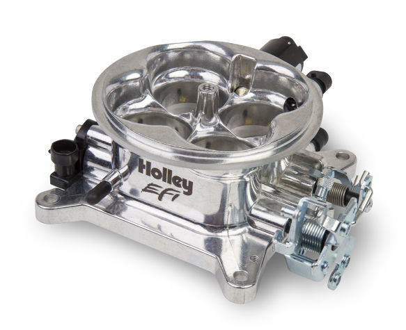 MPFI Throttle Body 1000 CFM Polished HOLLEY